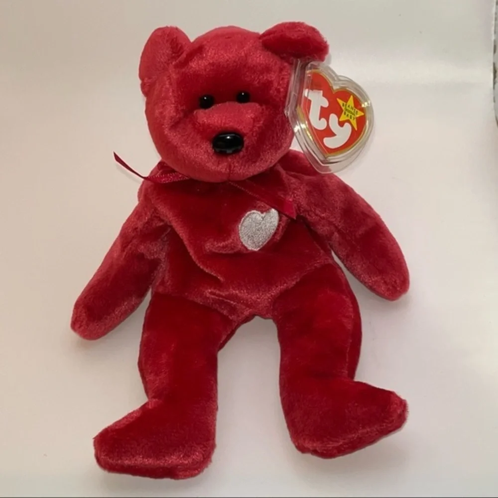 Ty Valentina Beanie Baby Bear‎ - Picture 9 of 9